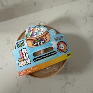 Rainbow Mystery Squishy Bun Toy UV